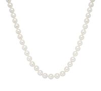 Lulu & Jane Perlen-Kette Muschelkernperle in Weiß 120,0 cm Damen