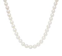 Lulu & Jane Perlen-Kette Muschelkernperle in Weiß 90,0 cm Damen