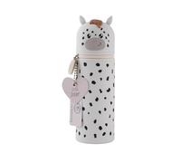 BELLTRADE Silikon Federmäppchen Love Animals Pferd gefleckt