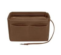 lumanothy Taschen Organizer Shopper, Handtaschen Organizer mit Multi-Pocket, Filz Longchamp Organizer für Longchamp, polene, mommy bag, Einkaufstasche, Braun, M