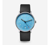 Lumatik hellblau - Leder - Premium schwarz