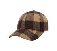 Lumbercheck Cap - braun-beige / One Size