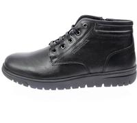 Lumberjack Alfred SM67401-002 B31 Stiefel, Leder, Schwarz (43), Schwarz , 43 EU