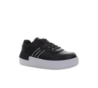 Lumberjack Freya, Damenschuhe mit Schnürsenkeln, Black Silver, 39 EU