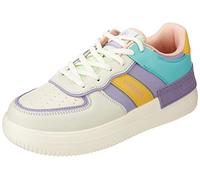 Lumberjack Freya Schnürschuhe für Damen, White/Violet/Orange, 39 EU, White Violet Orange, 39 EU