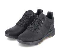 Lumberjack Halbschuhe DOMINIC - Gr. 46 - Schwarz - Leder & Textil