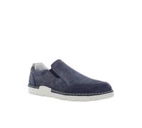 Lumberjack Herren Gino Fahrer-Slipper, Navy Blue Grey, 40 EU