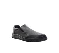 Lumberjack Herren Gino Fahrer-Slipper, Schwarz, 42 EU