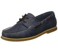 Bootsschuh LUMBERJACK Gr. 41, blau (navy) Herren Schuhe Slipper Mokassin, Slipper, Schnürschuh mit Logoprägung (39948704-41)