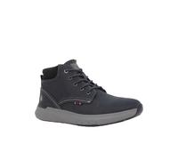 Lumberjack Herren Neil Oxford-Schuh, Navy Blau Schwarz, 44 EU