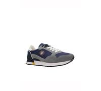 Lumberjack Herren Wilson Flacher Slipper, Mid Grey Navy Blue, 41 EU