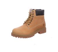 lumberjack Herrenschuhe Winterboots River 2 Beige Rauleder 42