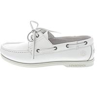 Bootsschuh LUMBERJACK Gr. 41, weiß Herren Schuhe Slipper Mokassin, Slipper, Schnürschuh mit Logoprägung (66394260-41)