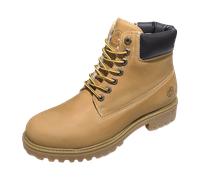 lumberjack Herrenschuhe Winterboots River 2 Beige Rauleder 42