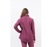 Lumberjackie Sherpa Vest pinkgundy XS