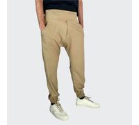 LUMEN organic Hose BAGGY Bambusviskose Camel M