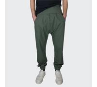 LUMEN organic Hose BAGGY Bambusviskose Olive M