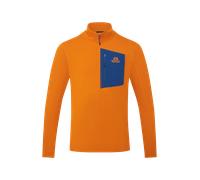 Lumiko Zip T Men's Pullover - Mountain Equipment Rust / Admiral M