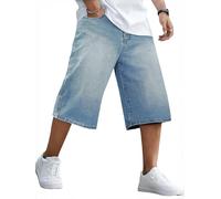 LuminBlaze Jean Shorts 36W qianlan