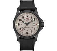 Luminox Atacama Field Carbonox Armbanduhr für Herren mit Zwei Armbändern in der Farbe Grün und Schwarz aus Silikon und Textil, Wasserdichtigkeit: 10 bar, Gehäusedurchmesser: 43 mm, XL.1971.Set