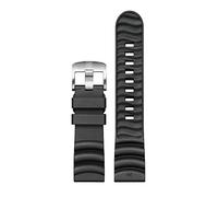 Luminox BG Sea Gent Series Herren Uhrenarmband aus Kautschuk, Farbe: Schwarz, passend 3720 Serie Uhrenmodellen, Bandbreite: 24 mm, FPX.2405.20Q.K