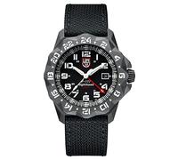 Luminox F-117 Nighthawk XA.6421 Herrenuhr 44mm - Pilotenuhr in Schwarz mit Datumsanzeige zweite Zeitzone 200m wasserdicht Saphirglas