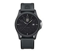 Luminox - G Kollektion Patagonia Carbonox - Herrenuhr 43mm - X2.2402 - Taucheruhr mit Datumsanzeige schwarzes Gehäuse/Armband/Zifferblatt graue Ziffern - 100m Wasserdicht - Herrenuhr - Aus der Schweiz