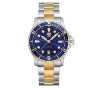 Luminox Herrenuhr Sport Timer XS.0944 – Schweizer Quarzwerk, Edelstahl Armband, Bicolor Blau
