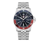 Luminox Herren-Armbanduhr - Sport-Timer 0910 Serie 42 mm - Herren-Sportuhr - Schweizer Quarz - 100 m wasserdicht - Saphirglas entspiegelt - Edelstahlgehäuse