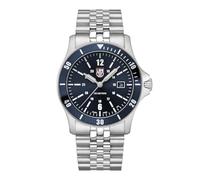 Luminox Herren-Armbanduhr - Sport-Timer 0910 Serie 42 mm - X3.ZI13 - Herren-Sportuhr - Schweizer Quarz - 100 m wasserdicht - Saphirglas entspiegelt - Edelstahlgehäuse - Metallband