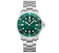 Luminox Sport Timer 0940 Herren Uhr - 40 mm Sportuhr mit Schweizer Quarzwerk, Edelstahlarmband, Saphirglas, Leuchtzeigern & 100 m Wasserdicht, XS.0957
