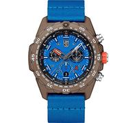 Luminox Herren Outdoor Uhr Bear Grylls Survival 3740 Eco Series in der Farbe Blau mit Ocean-Tide-Armband, Gehäusedurchmesser: 45 mm, XB.3743.ECO