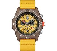 Luminox Herren Outdoor Uhr Bear Grylls Survival 3740 Eco Series in der Farbe Gelb mit Ocean-Tide-Armband, Gehäusedurchmesser: 45 mm, XB.3745.ECO