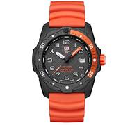 Luminox Herren Taucher Uhr Bear Grylls Survival 3720 Sea Series in der Farbe Orange mit Kautschukarmband, Gehäusedurchmesser: 42 mm, XB.3729.NGU