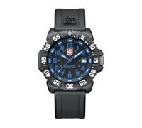 Luminox Herrenuhr - Original Navy Seal 3050 Serie 44 mm - X3.CZ53 - Herren-Tauchuhr - Schweizer Quarz - 200 m wasserdicht - gehärtetes Mineralglas - Carbonox-Schraubgehäuse - echtes Kautschukarmband
