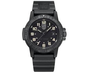 Luminox Leatherback SEA Turtle Giant Uhr für Herren in der Farbe Schwarz mit Armband aus PU, Wasserdichtigkeit: 10 bar, Gehäusedurchmesser: 44 mm, XS.0330