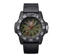 Luminox Master Carbon SEAL XS.3813.L Herrenuhr 46mm - Taucheruhr in Schwarz/Grün mit Datumsanzeige 300m wasserdicht Saphirglas