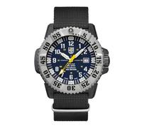 Luminox MIL-SPEC Inspired XL.3355.Set Herren Militär- und Taucheruhr - Quarz, Edelstahlgehäuse 46 mm, Kautschukarmband, Blau, 30 bar wasserdicht, Datum, Leuchtzeiger
