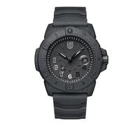 Luminox Navy Seal Carbonox Limited Armbanduhr für Herren in der Farbe Schwarz mit Armband aus Silikon, Wasserdichtigkeit: 20 bar, Gehäusedurchmesser: 46 mm, XS.3611.IGY6.NSF