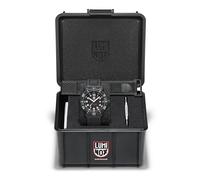 Luminox Navy Seal Militäruhr - 45 mm Taucheruhr aus IP-beschichtetem Edelstahl, Kautschukarmband, 200 m wasserdicht, LLT Leuchtanzeige, XS.4231.Set