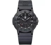 Luminox Navy Seal XS.3001.EVO.BO.S Herren Armbanduhr - Quarz, Edelstahlgehäuse 43 mm, Kautschukarmband, Schwarz, 20 bar wasserdicht, Datum, Leuchtzeiger