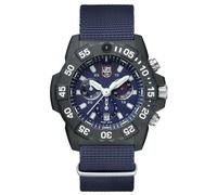 Luminox Schwarze Gummi Sportuhr Einheitsgröße