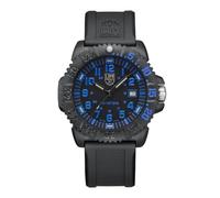 Luminox - Sea Lion 44mm Herrenarmbanduhr | SKU 2059.2 | CARBONOX Gehäuse & Lünette | Schweizer Quarzwerk Ronda 515 | Dauerhafte Leuchtkraft 25 Jahre | 100M Wasserdicht | Schwarzes Silikonarmband
