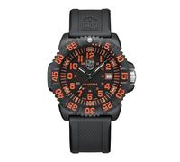 Luminox - Sea Lion 44mm Herrenarmbanduhr | SKU X2.2053 | CARBONOX Gehäuse & Lünette | Schweizer Quarzwerk Ronda 515 | Dauerhafte Leuchtkraft 25 Jahre | 100M Wasserdicht | Schwarzes Silikonarmband