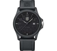 Luminox - G Kollektion Patagonia Carbonox - Herrenuhr 43mm - X2.2402 - Taucheruhr mit Datumsanzeige schwarzes Gehäuse/Armband/Zifferblatt graue Ziffern - 100m Wasserdicht - Herrenuhr - Aus der Schweiz
