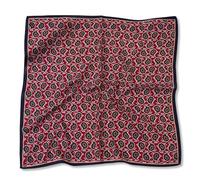 LumiSyne Bandana Kopftuch Herren Damen Baumwolle Leinen Gefühl Vintage Paisley Muster Warm Atmungsaktiv Quadratischer Schal Multifunktional Halstuch Kopfschmuck Haarband Gesichtsmaske Stola 68 x 68 cm