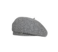 LumiSyne Baskenmütze Barett Damen Klassische Französischer Stil Wolle Mischung Einfarbig Mit Metall Dekoration Einstellbar Vintage Elegant Künstler Barret Maler Hut Leichte Warme Mütze Herbst Winter