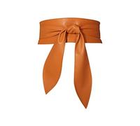 LumiSyne Damen Obi Gürtel Breite Gürtel Retro Cinch Gürtel Weich PU Leder Mode Wickelgürtel Zum Schnüren Knoten Hüftgürtel Bindegürtel Korsett Gürtel Taillengürtel Für Kleider Tägliche Party