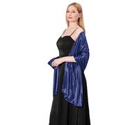 LumiSyne Damen Seidiger Satin Schal Und Wickeltuch Für Abendkleider Einfarbig Leicht Lange Schals Elegant Festlich Stola Wickel Für Braut Brautjungfer Hochzeit Abschlussball Party, 200×70cm