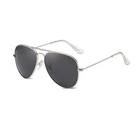 LumiSyne Mode Polarisiert Sonnenbrille Für Herren Damen Retro Pilotenbrille UV 400 Schutz Verspiegelt Linse Metallrahmen Für Fahren Reise